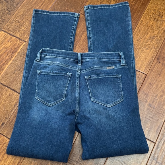 KanCan Dark Blue Flare Jeans - Picture 2 of 4